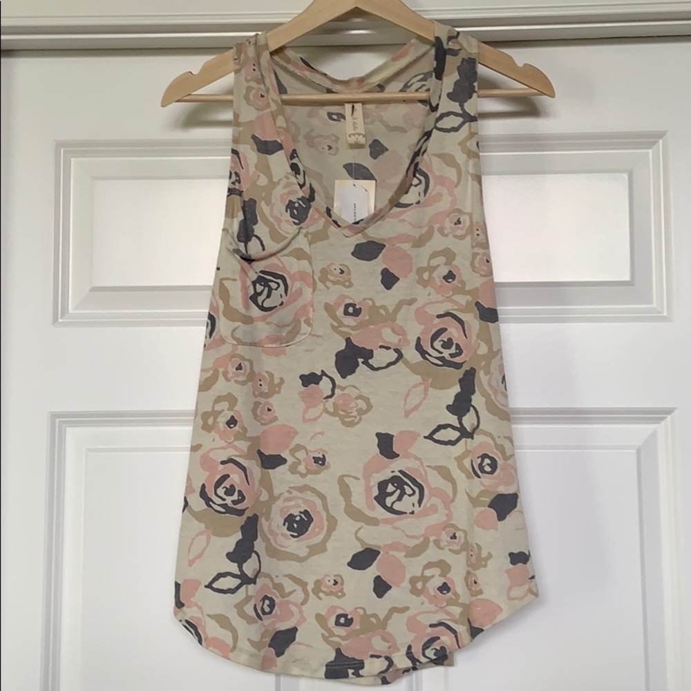 NEW ALTAR’D STATE Women Razorback Slouch Tank sz S